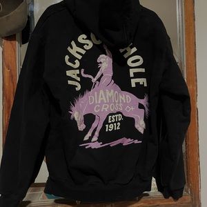 Diamond Cross Ranch Hoodie M